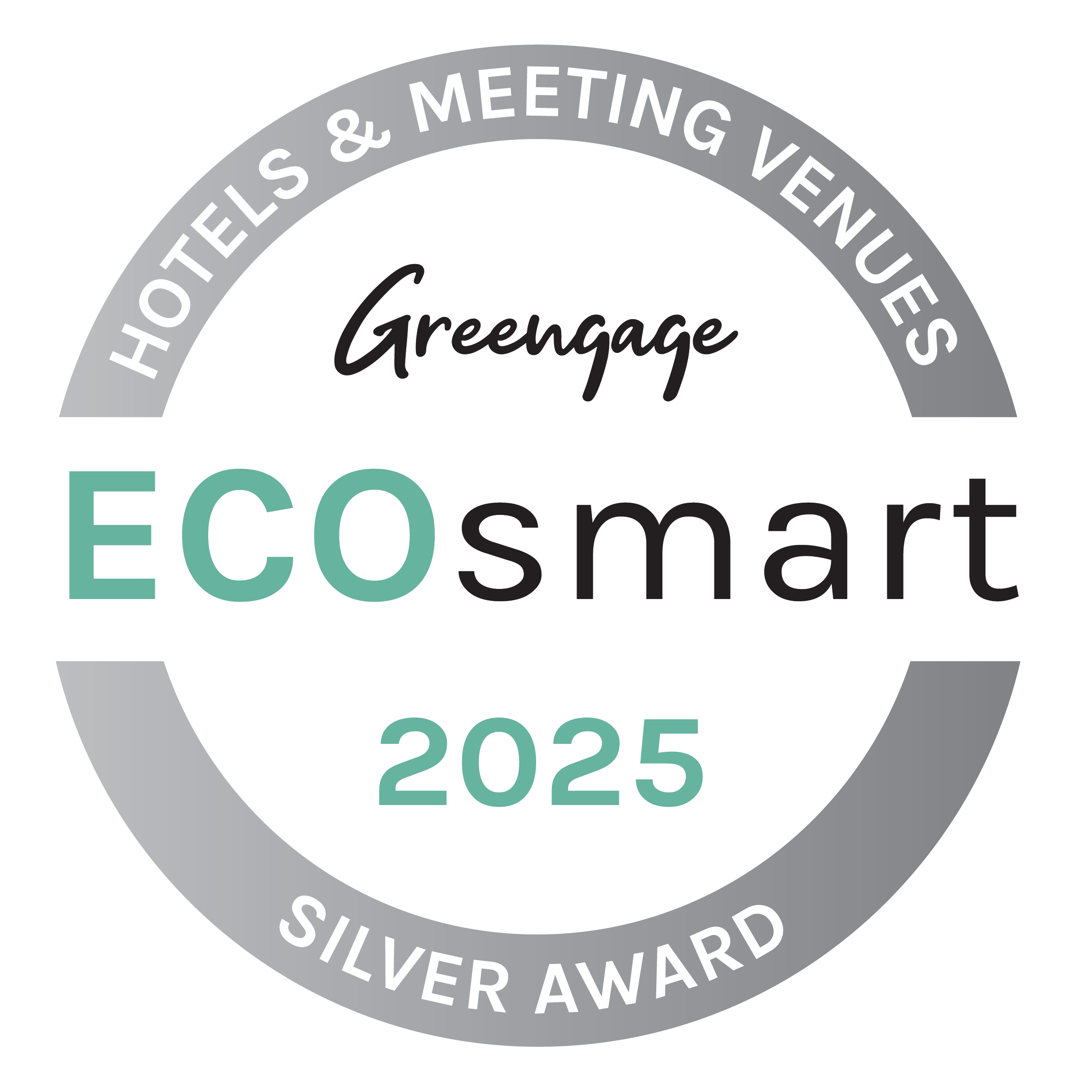 Greengage Eco Smart silver award 2025 badge